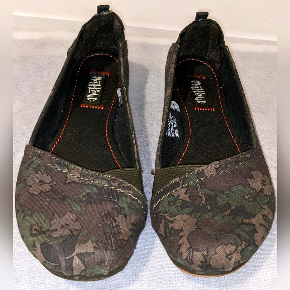 MadLove Camouflage Floral Ballet Flats
